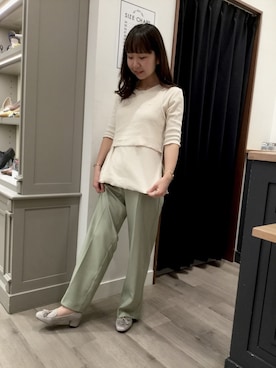 「2111」｜WAORientalTRaffic幕張さん（レディース・166cm）の春コーディネート