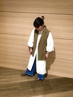「1415」｜WAORientalTRaffic幕張さん（レディース・166cm）の秋コーディネート