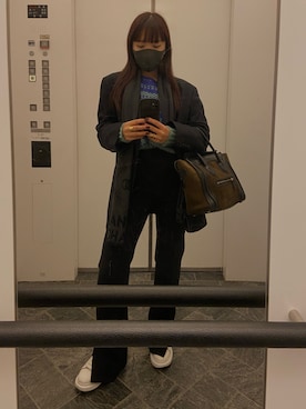 「Chloe（クロエ）のアイテム（アクセサリー）」を使った、Tsuburaさん（レディース・158cm）の秋コーディネート