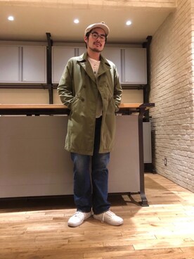 OHTAKIさん（メンズ・170cm）の冬コーディネート