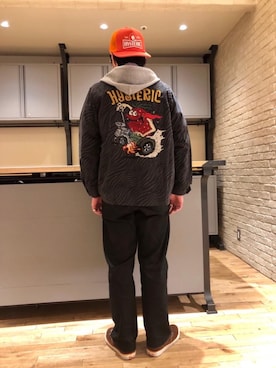 OHTAKIさん（メンズ・170cm）の冬コーディネート