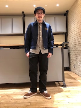 OHTAKIさん（メンズ・170cm）の冬コーディネート