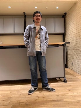 OHTAKIさん（メンズ・170cm）の冬コーディネート