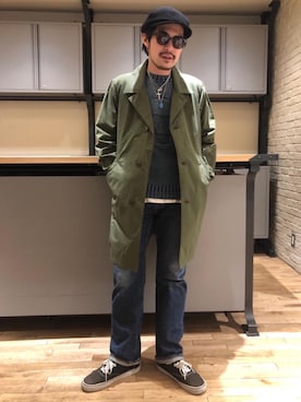 OHTAKIさん（メンズ・170cm）の冬コーディネート