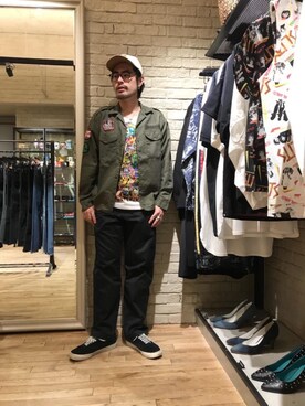 OHTAKIさん（メンズ・170cm）の春コーディネート