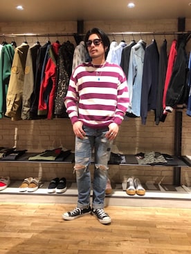 OHTAKIさん（メンズ・170cm）の春コーディネート