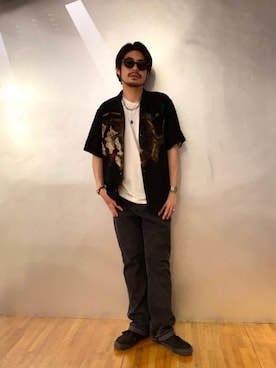 「風神雷神」｜OHTAKIさん（メンズ・170cm）の春コーディネート