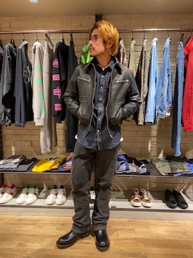 OHTAKIさん（メンズ・170cm）の秋コーディネート