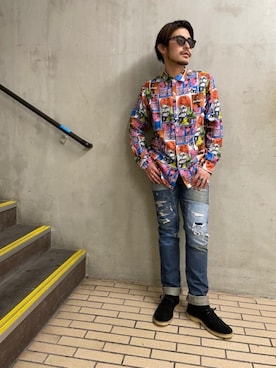 OHTAKIさん（メンズ・170cm）の冬コーディネート