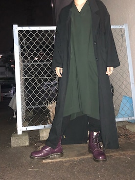 「mode」｜「アイテム（その他アウター）」を使った、Higoshiさん（レディース・161cm）の秋コーディネート