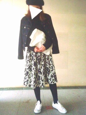 karachanさん（レディース・160cm）の冬コーディネート