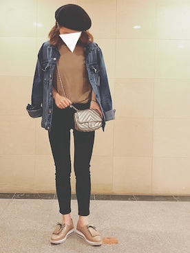 karachanさん(レディース・159cm)の春コーディネート