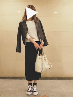 karachanさん（レディース・159cm）の春コーディネート