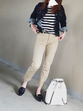 karachanさん（レディース・159cm）の春コーディネート