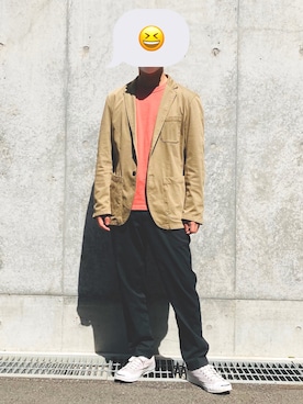 テーラードジャケットを使った グレーパンツ のメンズ人気ファッションコーディネート Wear