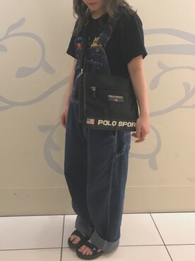 「teva風」｜やまきさん（レディース・158cm）の夏コーディネート