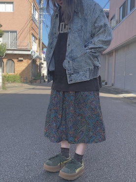 「puma by rhianna」｜やまきさん（レディース・158cm）の冬コーディネート