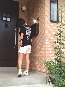 佳奈さん（レディース・154cm）の夏コーディネート