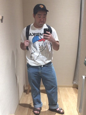 「キャスパー」｜げーひーさん（メンズ・160cm）の夏コーディネート