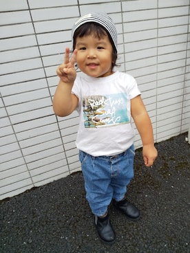 hinano*さん（キッズ・90cm）の秋コーディネート