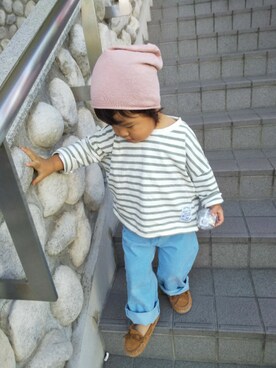 hinano*さん（キッズ・90cm）の秋コーディネート