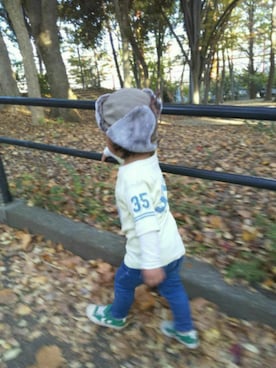 hinano*さん（キッズ・90cm）の秋コーディネート