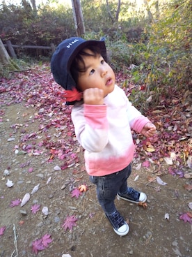 hinano*さん（キッズ・90cm）の秋コーディネート