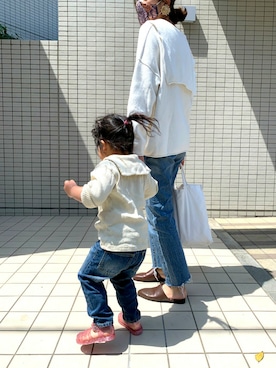 hinano*さん（キッズ・90cm）の春コーディネート