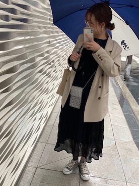 あすぺこさん（レディース・160cm）の春コーディネート