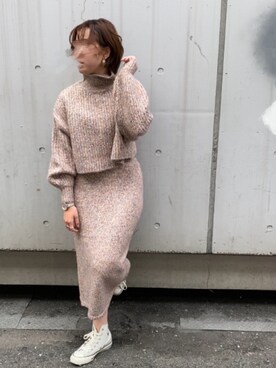 あすぺこさん（レディース・160cm）の秋コーディネート