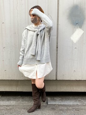 あすぺこさん(レディース・160cm)の冬コーディネート