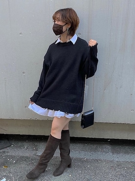 あすぺこさん（レディース・160cm）の冬コーディネート