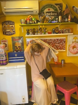 「シャーベットカラー」｜「アイテム（ジャケット/アウター）」を使った、あすぺこさん（レディース・160cm）の春コーディネート