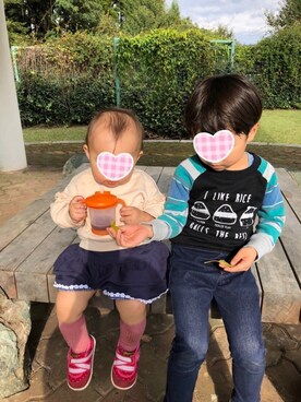 ほっちゃんさん（キッズ・70cm）の秋コーディネート