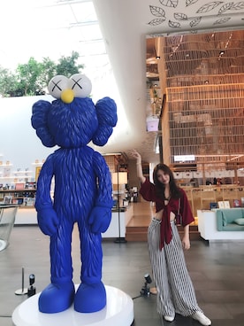 「PULL&BEAR（プルアンドベア）のアイテム（チノパンツ）」を使った、hi__sweetさん（レディース・163cm）の秋コーディネート