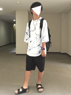 「ガラＴ」｜GA：MIさん（メンズ・169cm）の夏コーディネート