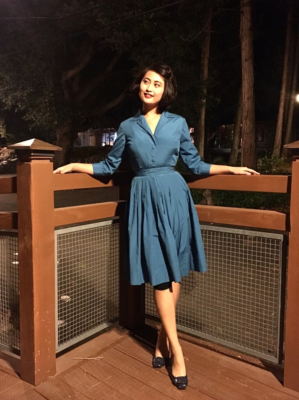 Trisha │VINTAGE One piece dress Looks 