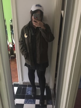 「PULL&BEAR（プルアンドベア）のアイテム（スリッポン）」を使った、akiさん（レディース・163cm）の春コーディネート