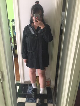 「PULL&BEAR（プルアンドベア）のアイテム（スリッポン）」を使った、akiさん（レディース・163cm）の春コーディネート