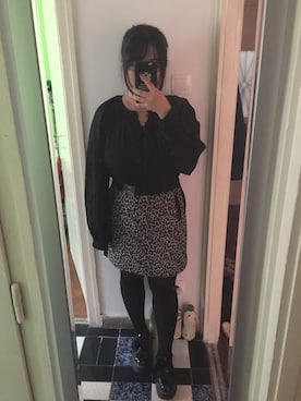 「PULL&BEAR（プルアンドベア）のアイテム（ローファー）」を使った、akiさん（レディース・163cm）の秋コーディネート
