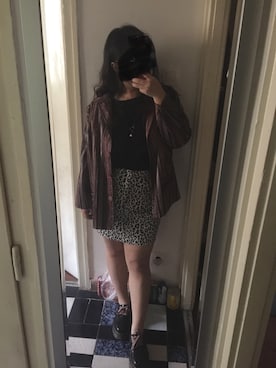 「PULL&BEAR（プルアンドベア）のアイテム（ローファー）」を使った、akiさん（レディース・163cm）の冬コーディネート