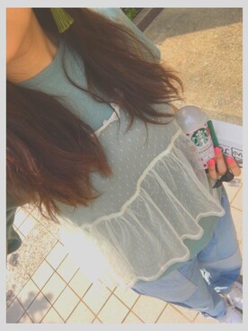 「CONVERSE（コンバース）のCONVERSE コンバース ジャック パーセル / JACK PURCEL（スニーカー）」を使った、s ☺︎さん（レディース・160cm）の夏コーディネート