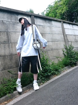 「G.V.G.V.（ジーヴィージーヴィー）のアイテム（バッグ）」を使った、※※よ※※ね※※さん（レディース・166cm）の夏コーディネート