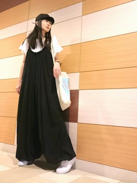 「Parfum de Charmant Fleur（パルファムドゥシャルマンフルール）のアイテム」を使った、※※よ※※ね※※さん（レディース・166cm）の夏コーディネート