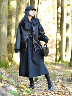 ※※よ※※ね※※さん(レディース・166cm)の冬コーディネート