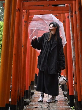 「ソックススニーカー」｜「アイテム（その他）」を使った、※※よ※※ね※※さん（レディース・166cm）の秋コーディネート