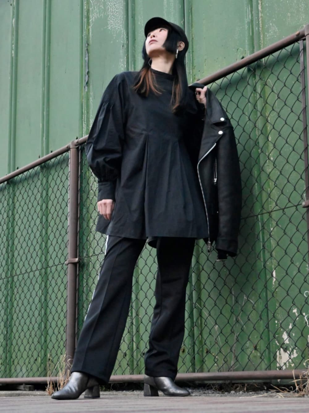 X-girl エックスガールカウレザー ダブルライダースジャケット X-girl（エックスガール）の「DOUBLE RIDERS JACKET（ライダース