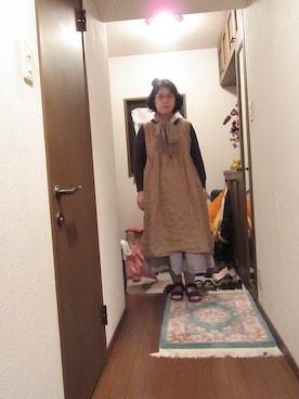 「ADIEU TRISTESSE」｜「アイテム（ワンピース/ドレス）」を使った、ReikoTokunagaさん（レディース・165cm）の春コーディネート
