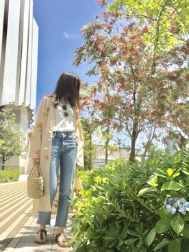 naoさん（レディース・163cm）の夏コーディネート