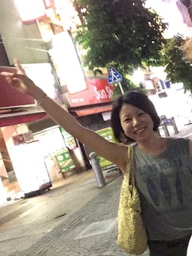 「アイテム（イヤリング）」を使った、naoさん（レディース・163cm・20代）の夏コーディネート